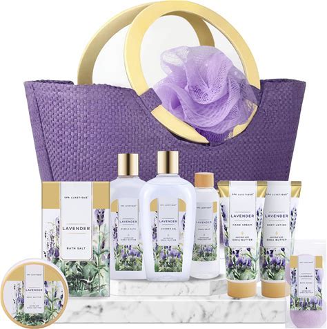 Spa Luxetique Lavender Spa Gift Basket