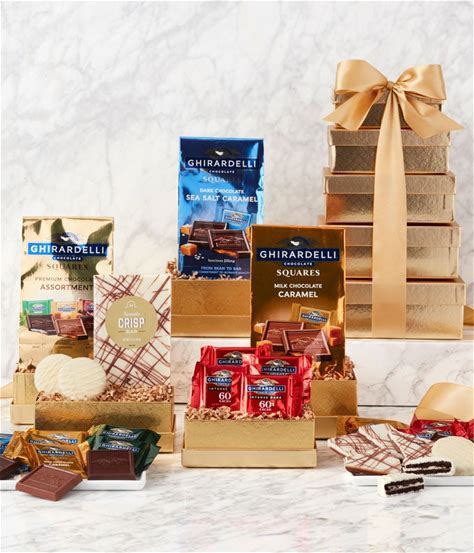 Ghirardelli Chocolate Gift Tower